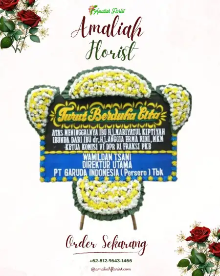 Papan Bunga Duka Singgahan